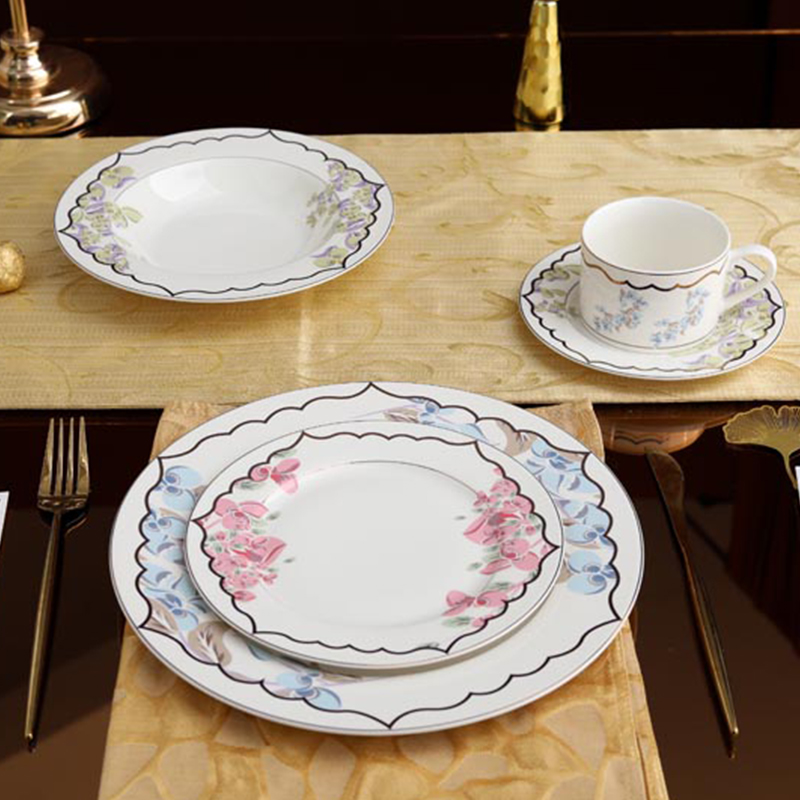 New Bone China Best Quality Violets Go···